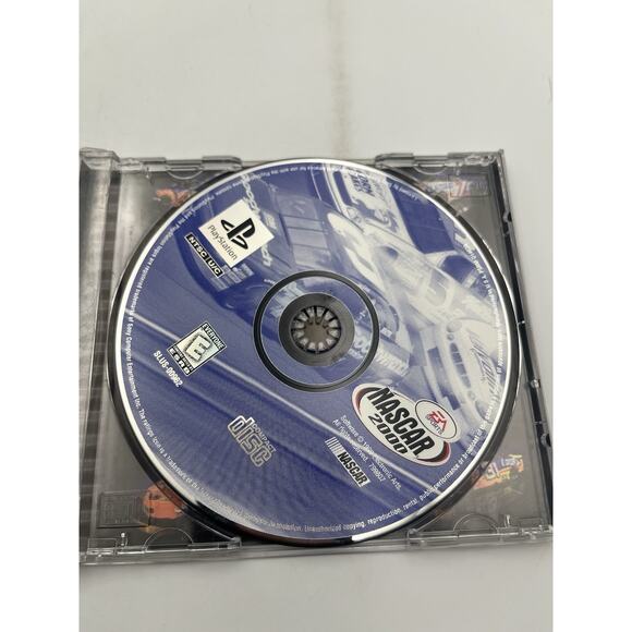 NASCAR 2000 (Sony PlayStation 1, 1999) CIB PS1 Game Tested Vintage - Picture 2 of 6